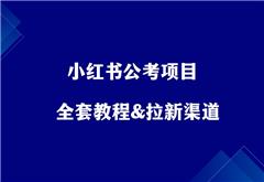 小红书公考资料项目，月入2万+，附保姆级教程！ - 87副业网-87副业网