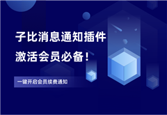 子比主题消息通知插件，激活会员必备！ - 87副业网-87副业网